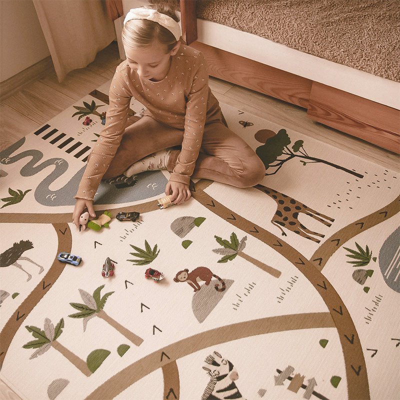 LITTLE SAVANNAH indoor & outdoor children's play mat