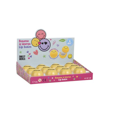 Smiley, lippenbalsem, lipverzorging, geparfumeerd, smaken, kokosnoot, hydratatie, kinderen, veganistisch, 7g, TAKE CARE