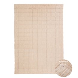 Copertina riposo reversibile ANNA TERRACOTTA LAVE M