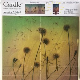 CARDLE Dusk (Breezily) - Grußkarte für Kerzenhalter