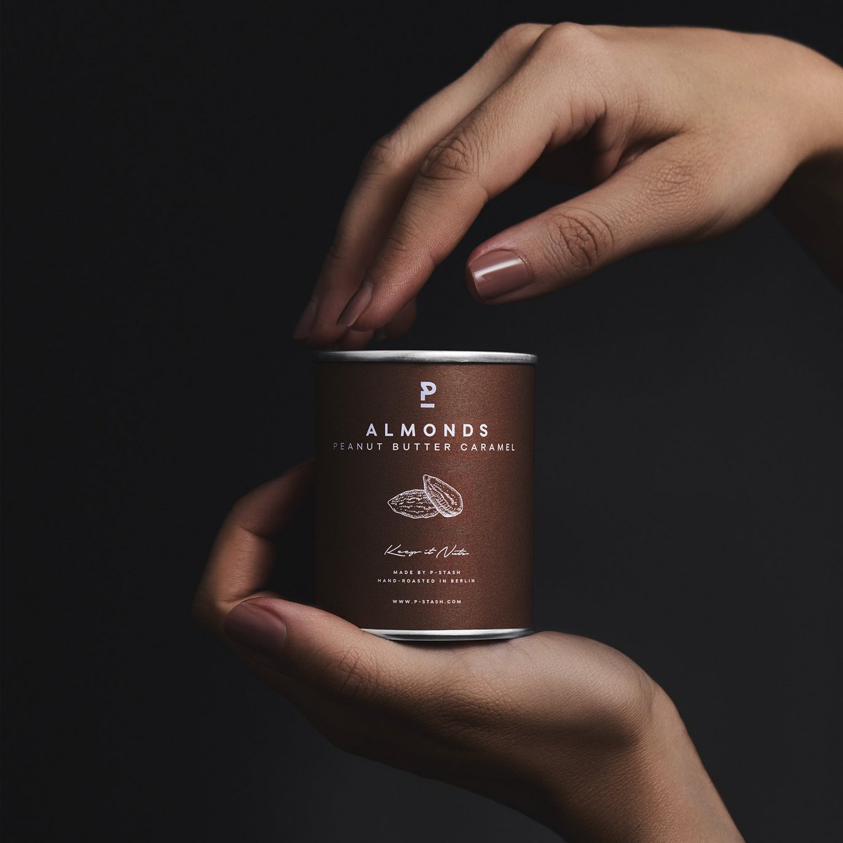 12x Almendra - Caramelo De Mantequilla De Cacahuete - Mini 60g