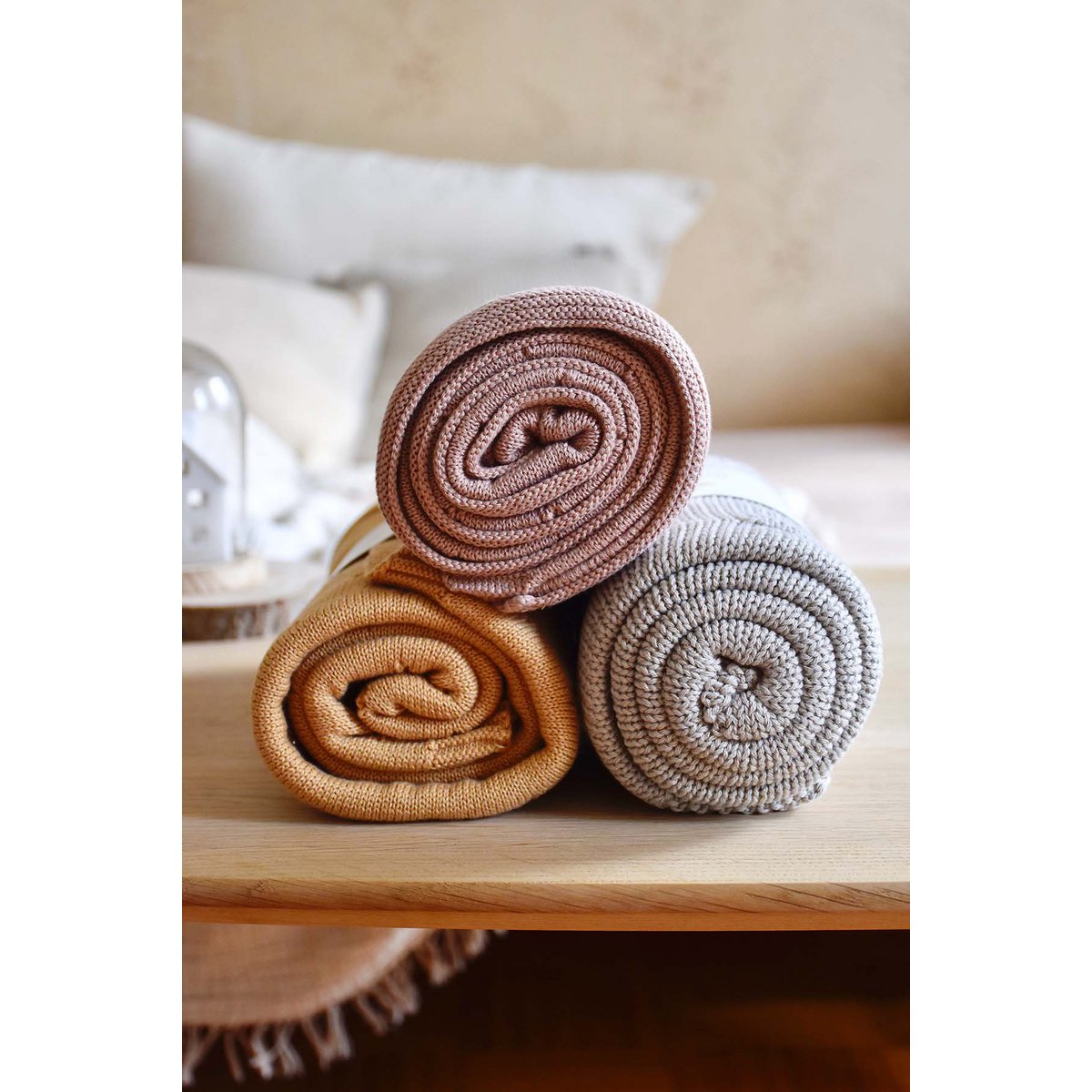 Baby Blanket, Almond