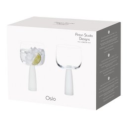 Sæt med 2 Gin Glas Frost - Oslo