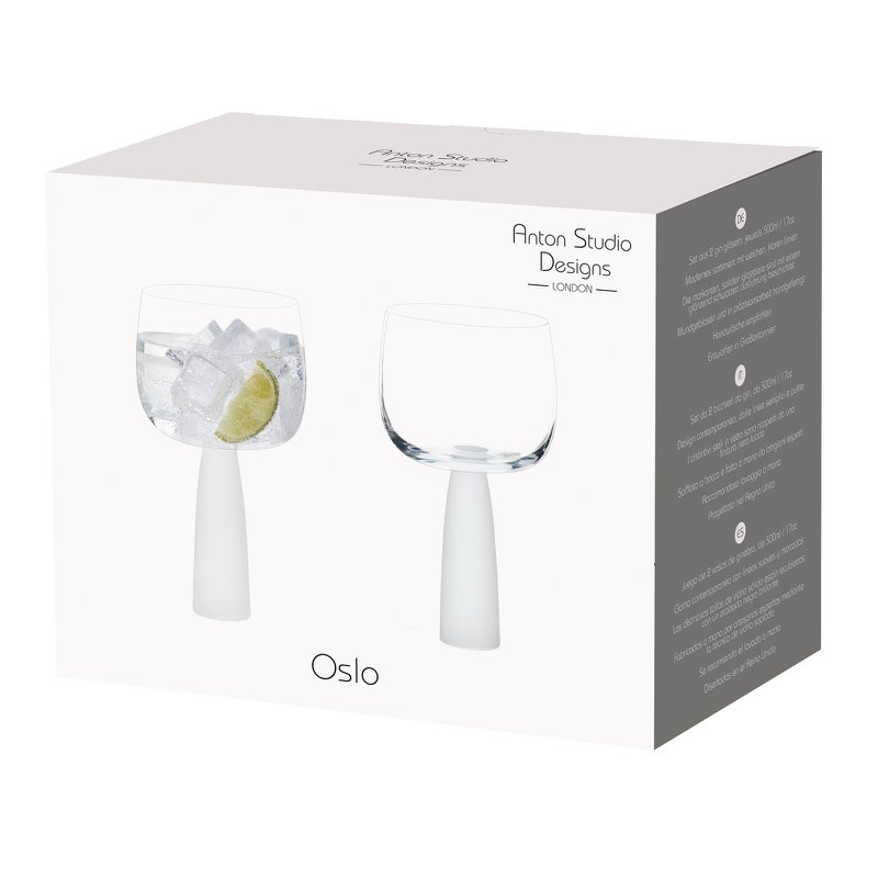 Sæt med 2 Gin Glas Frost - Oslo