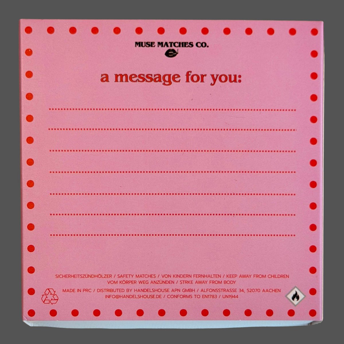 Happy Birthday Matches