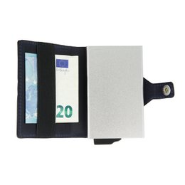 Card Case Plus Wallet Vintage Blue