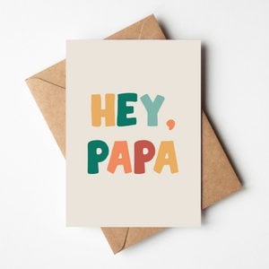 Greeting Card Father's Day | Hey Dad