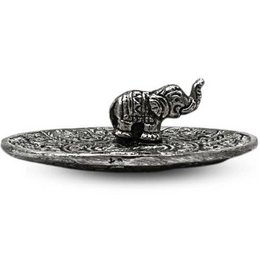 Portaincenso Elefante in alluminio