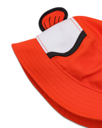 koaa – Clara der Clownfisch – Maskottchen Fischerhut orange