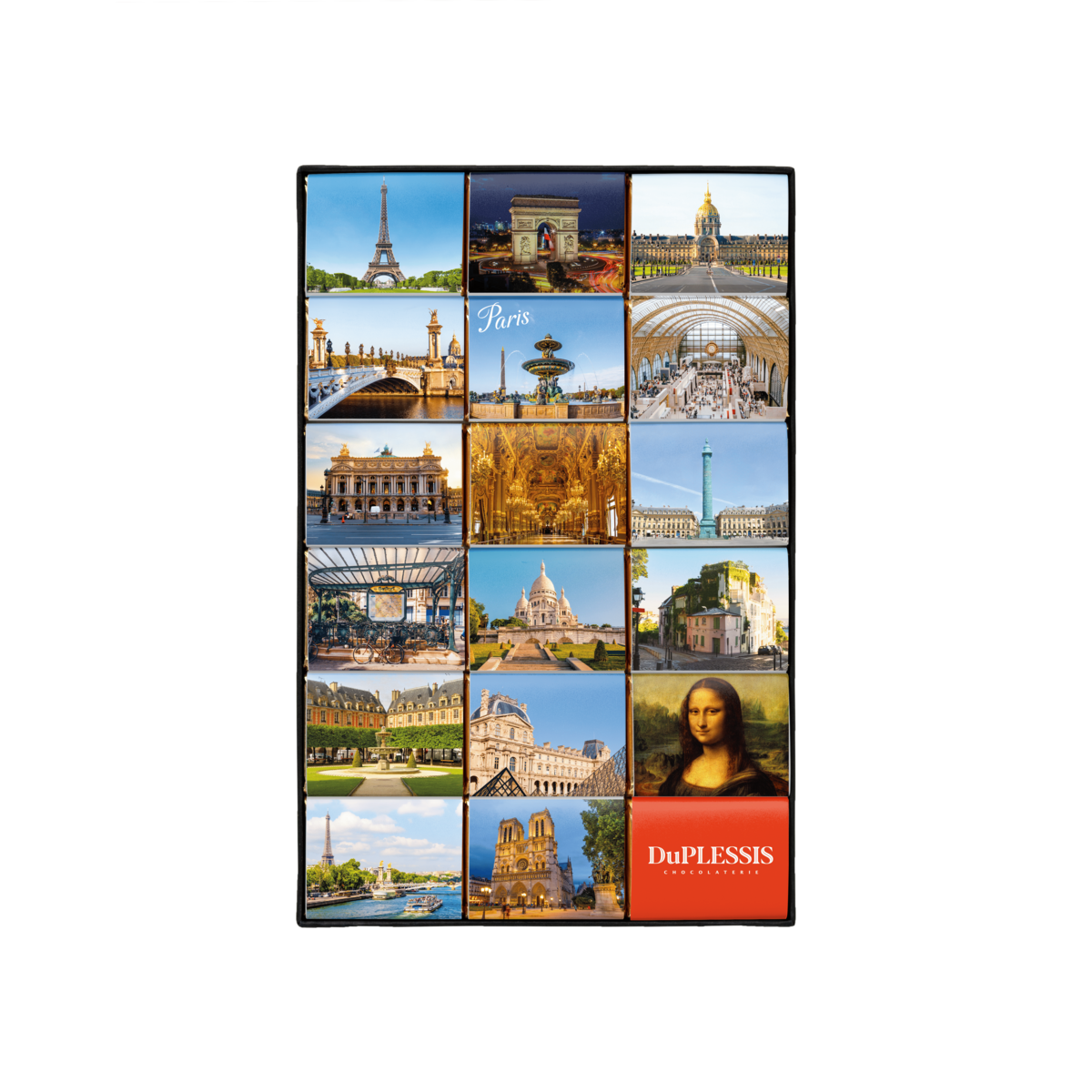 Zestaw „Paris” - 35% mlecznej czekolady