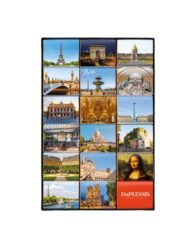 "Paris" set - 35% milk chocolate