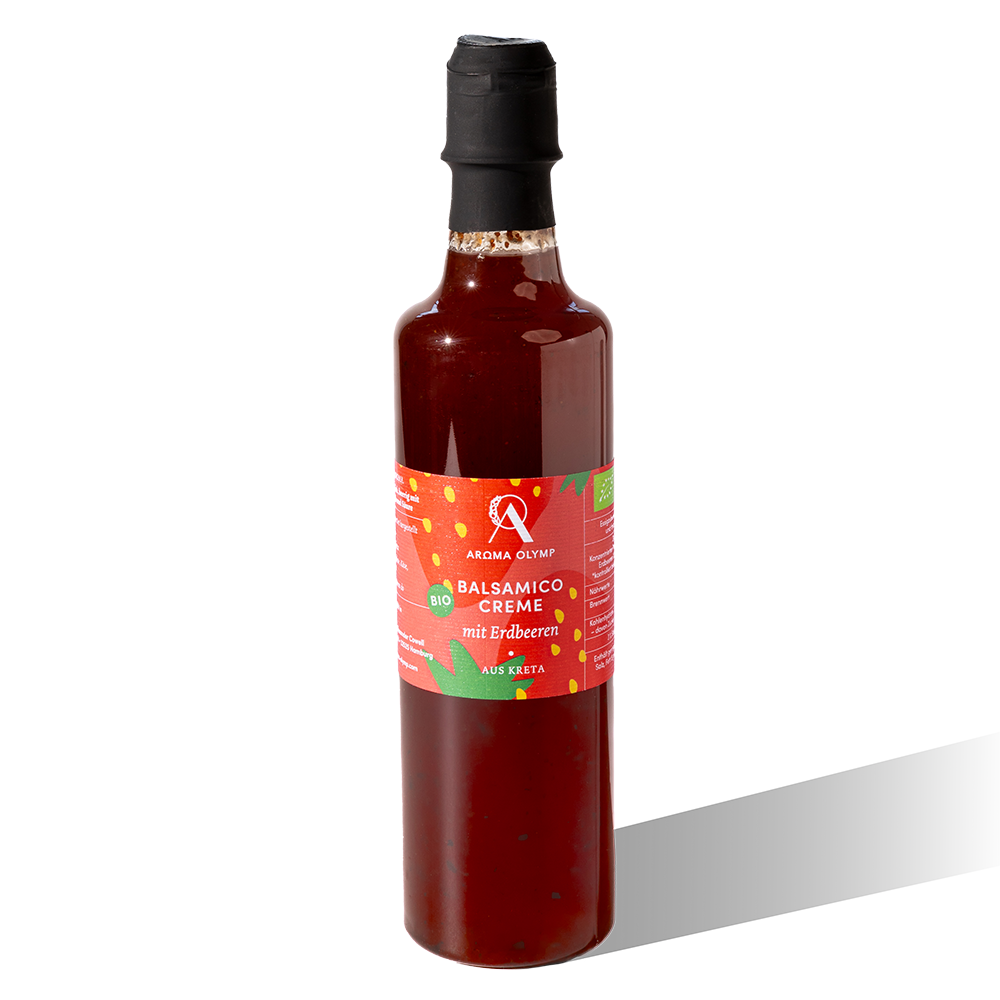 Bio Balsamic Cream met aardbeien