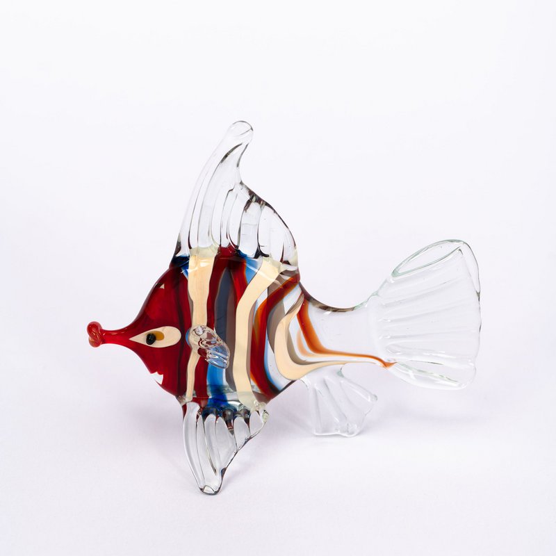 Angel fish glass animal
