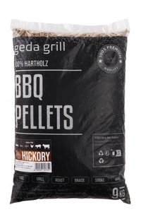 Premium Geda Grill BBQ Pellets Hickory 9kg