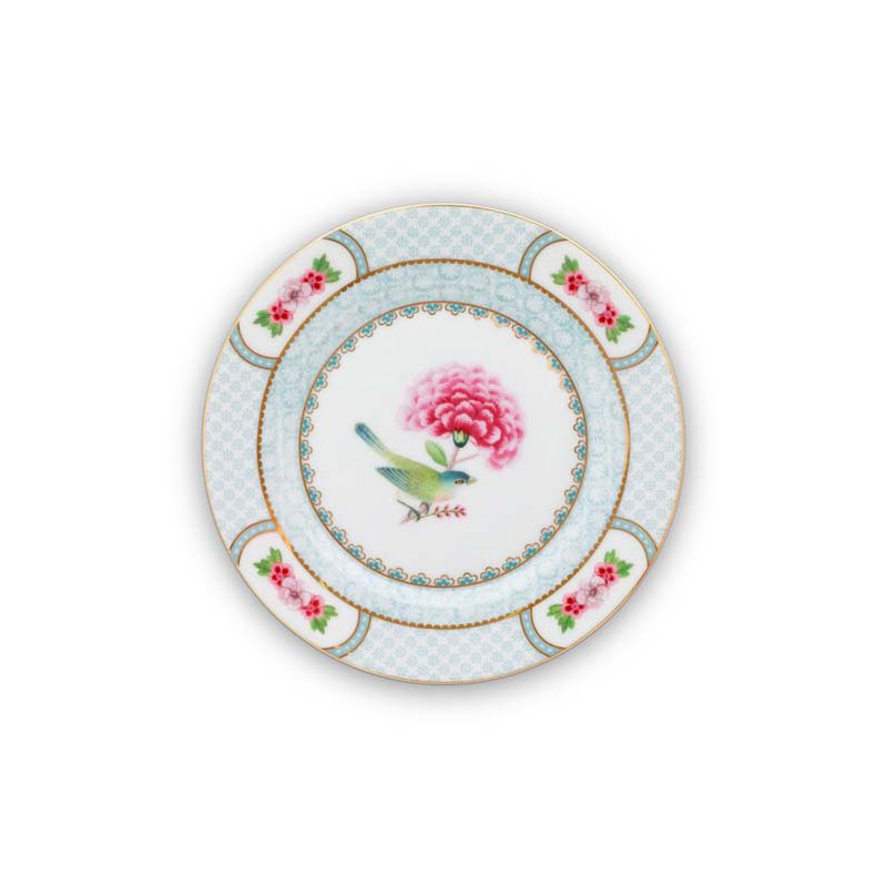 Plate Blushing Birds White 17cm