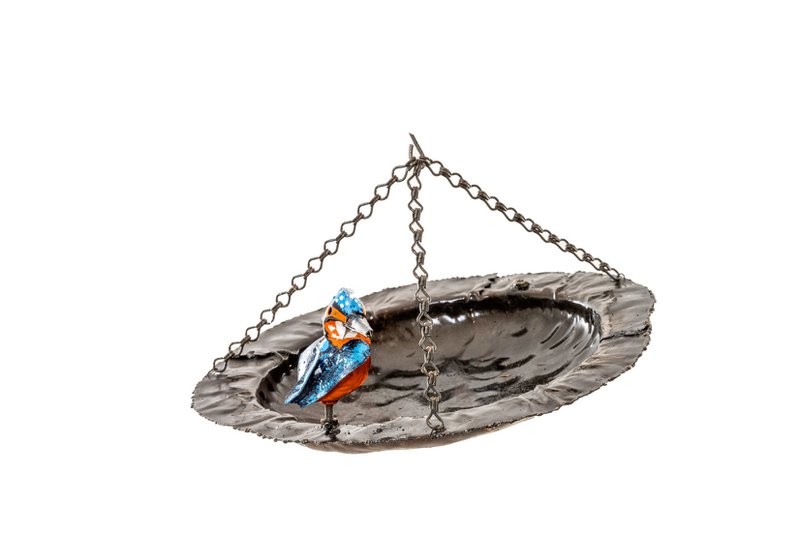METALEN IJSVOGEL HANGENDE PLAAT FEEDER