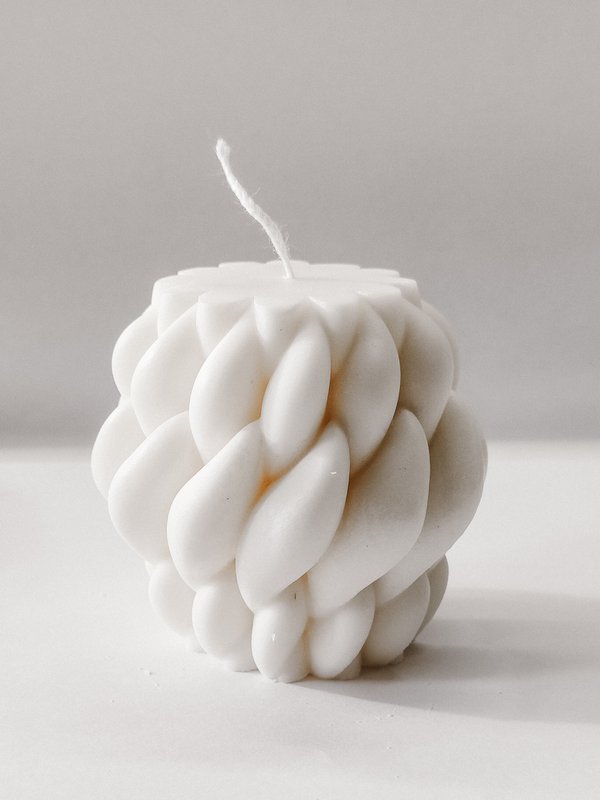Wooly Medium candle | rapeseed wax