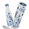 IZY Thermos Bottle Heinen Delfts Blue - Peacock - 500ML To-Go Insulated Water Bottles