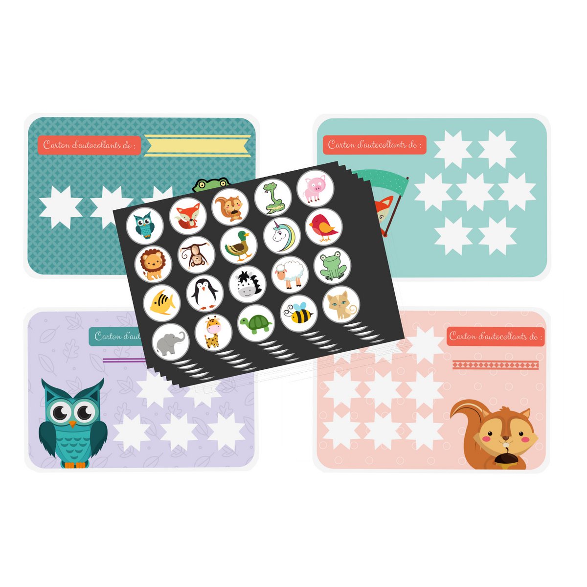 Système de récompense - Apprentissage de la propreté pour enfants