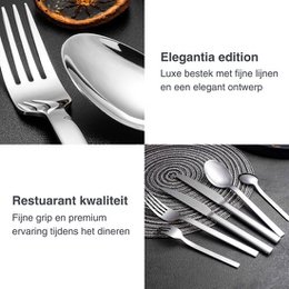 Luxe Bestekset Elegance - 6 Pers.