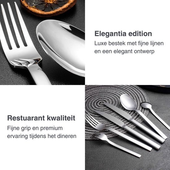 Luxe Bestekset Elegance - 6 Pers.