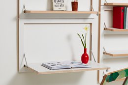 Fläpps Wall Desk/Secretary 80x50-1 - White