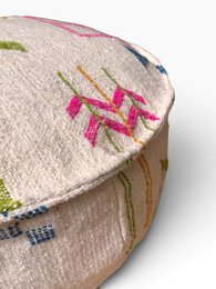 Coussin de sol - Ligne Colorée Ronde - Yalia