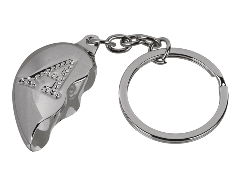 Metal Keychain, Broken Heart,