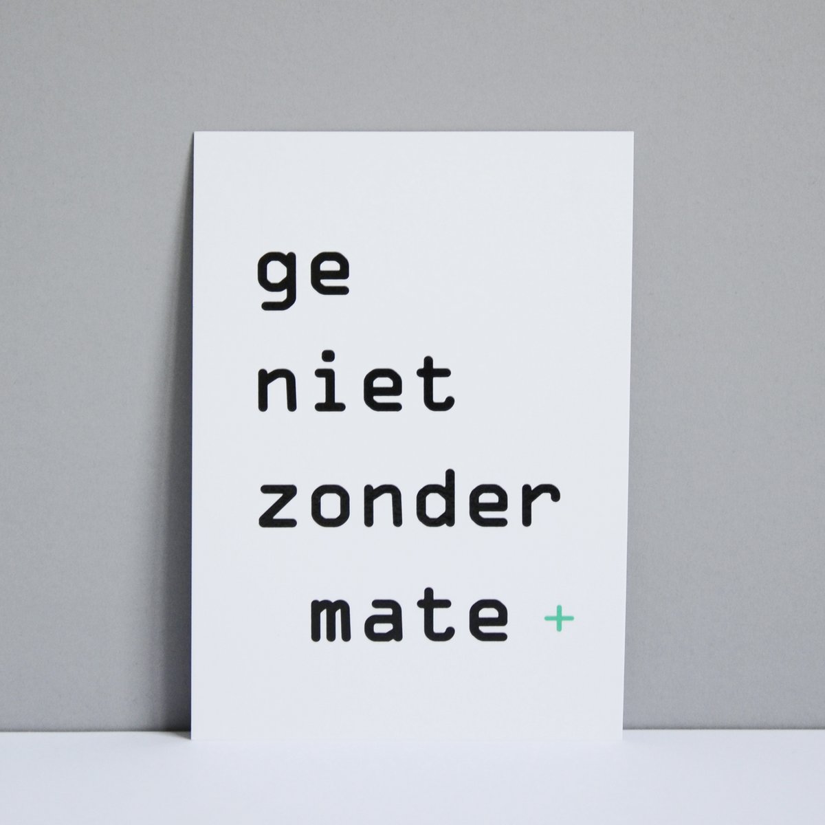 'enjoy without measure'