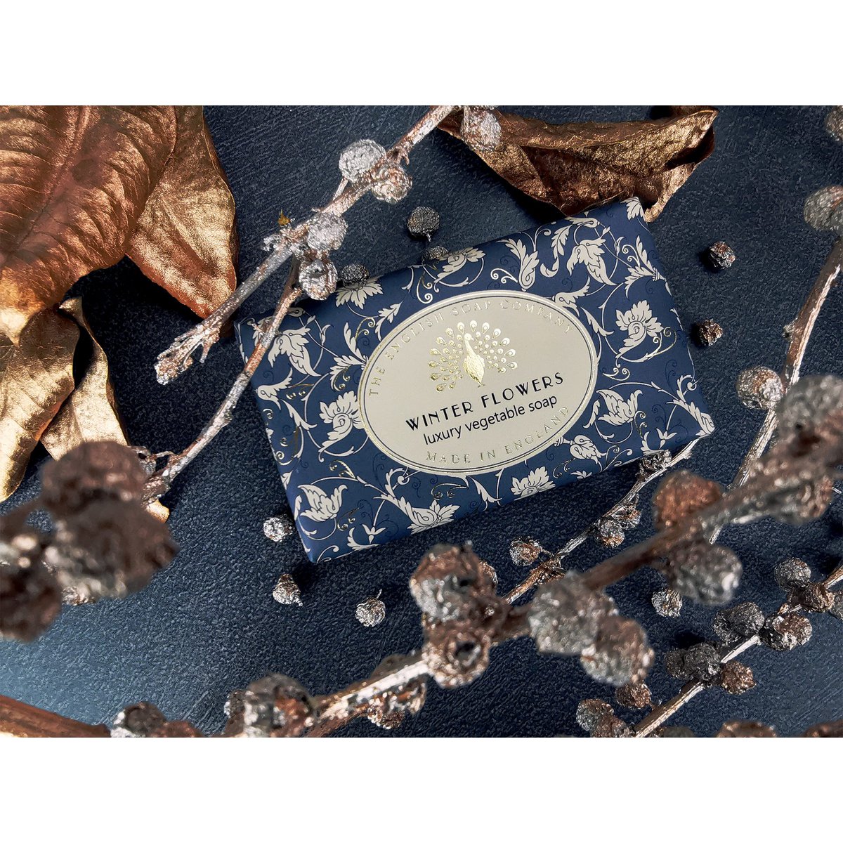 ENGLISH SOAP C° 190g zeep - Winter Flowers