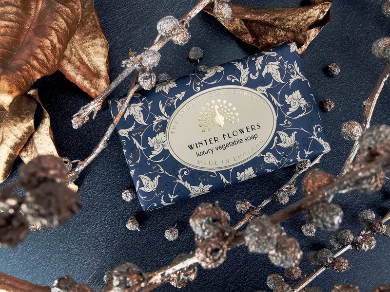 ENGLISH SOAP C° 190g zeep - Winter Flowers