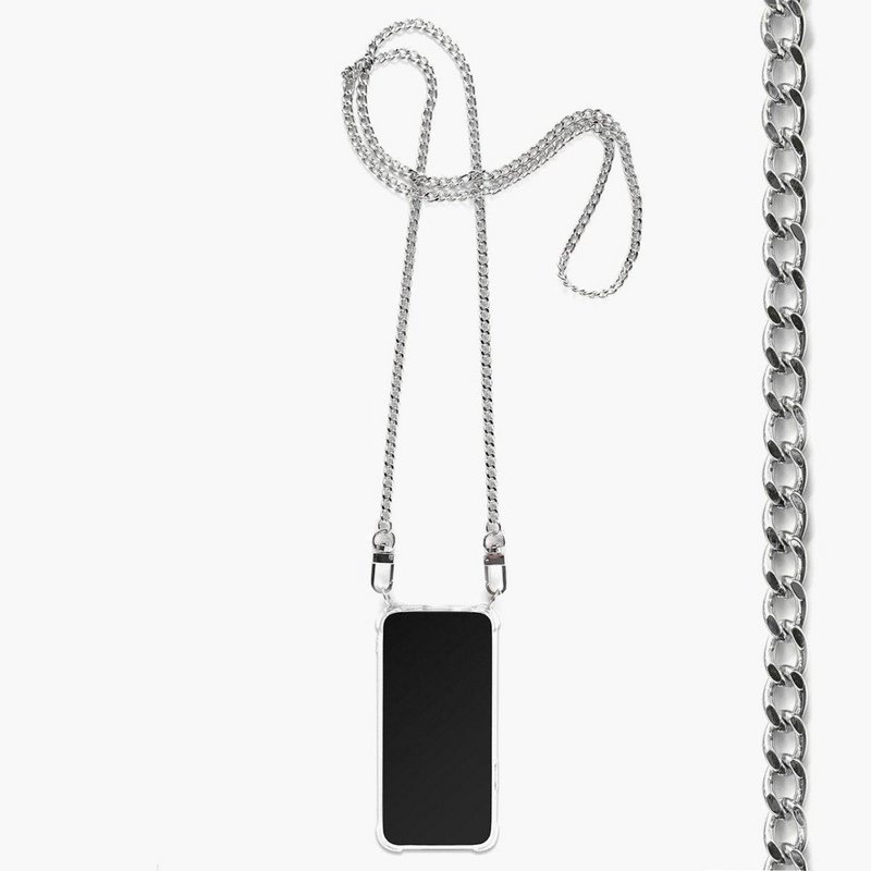 Etui na telefon komórkowy iPhone 12 Pro Max Łańcuszek do telefonu komórkowego wykonany z metalowego sznurka oraz w zestawie