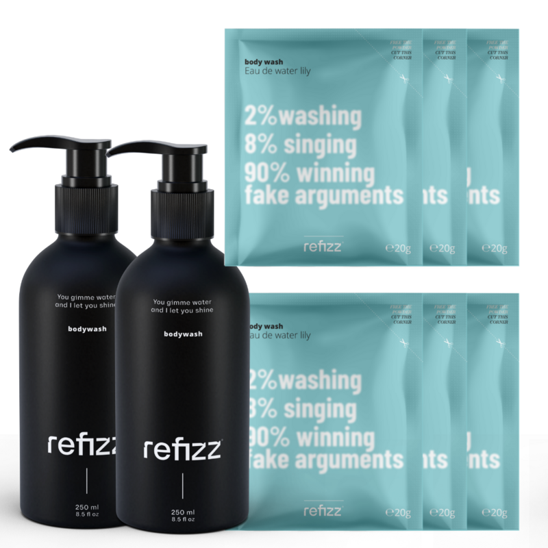 NETTOYANT POUR LE CORPS FAMILY PACK WATER LILY