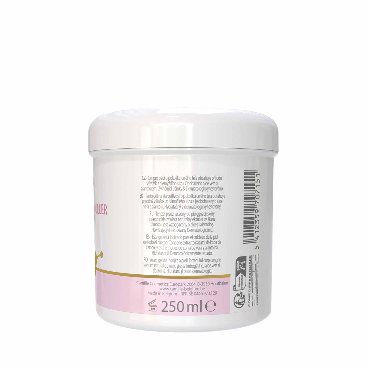 Camille Cosméticos | Gel de baba de caracol - gel de caracol - helix aspersa muller - gel de caracol - baba de caracol - gel corporal - 250ml