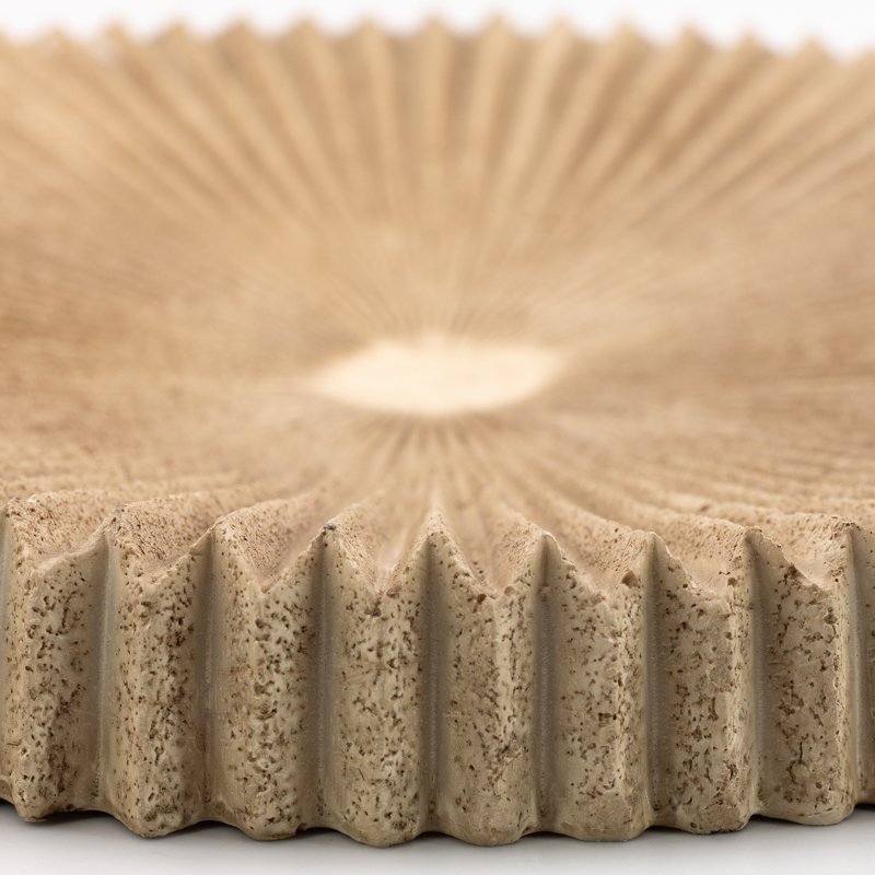 Earthenware plateau salty