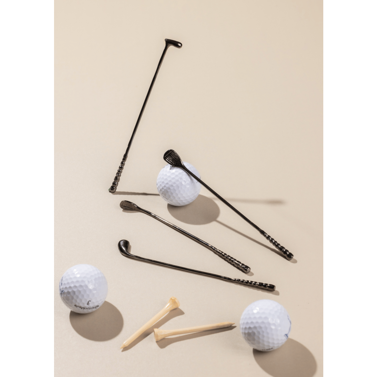 Drink Stirrers | Tee Time Cocktail Handcrafted Brass