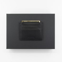 FRAME card holder - 22k gold
