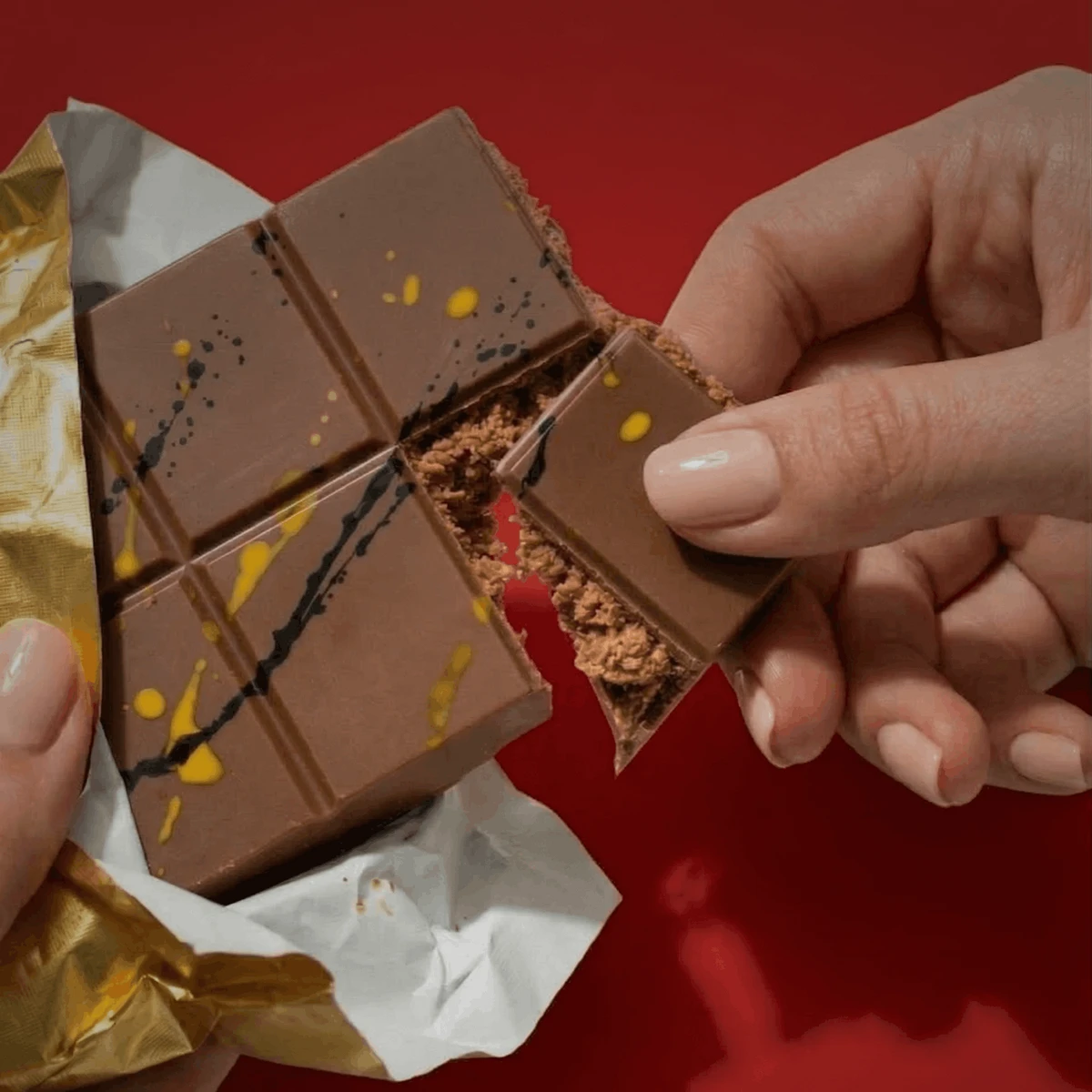 Cioccolato ZYN Dubai — Cioccolato al latte Speculoos e Kunafa 200G