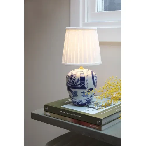 GÖTEBORG Table 1L 33cm Bleu / Blanc