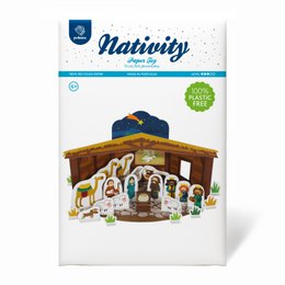 Giocattolo di carta del presepe