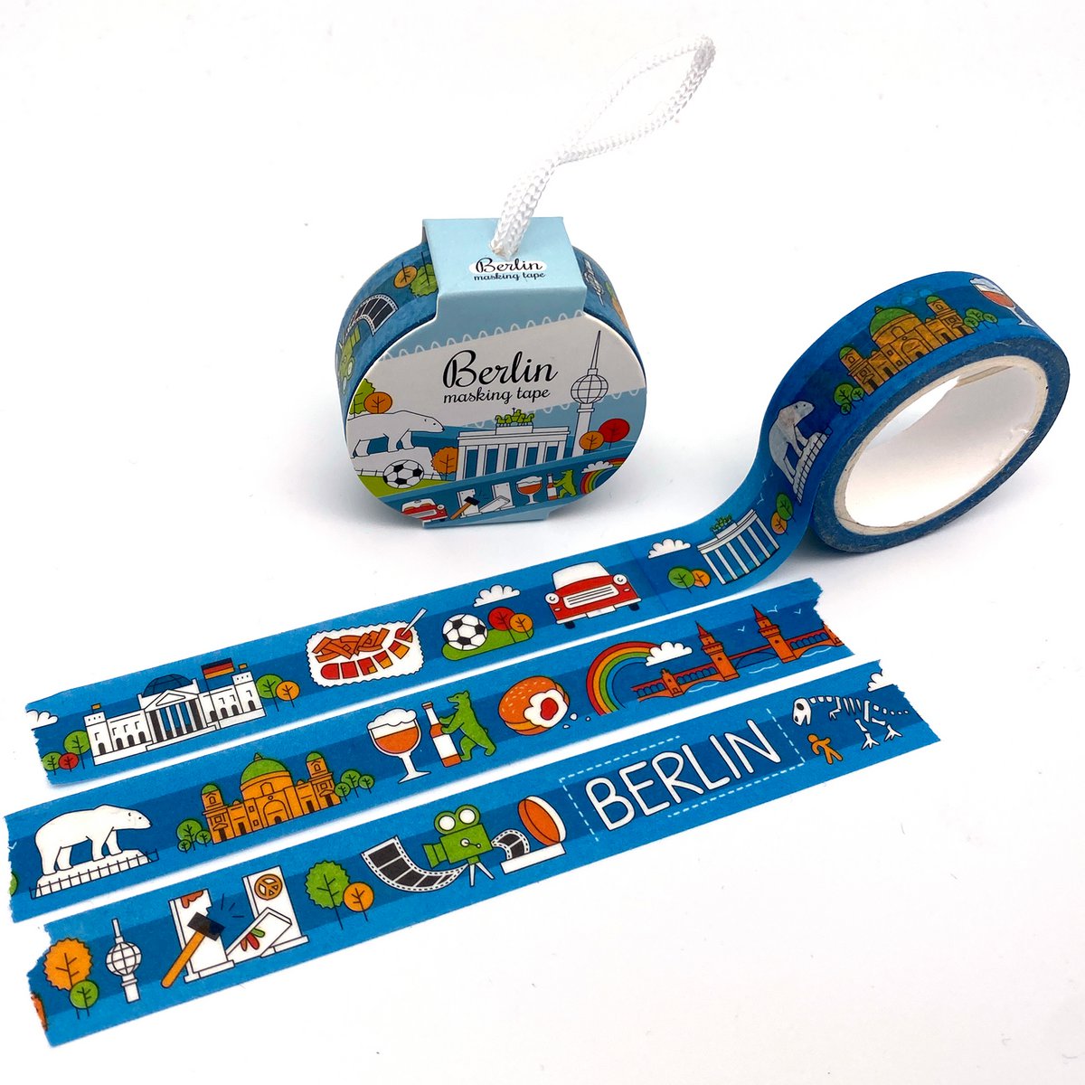Masking tape / washi tape "Berlin" City Tapes