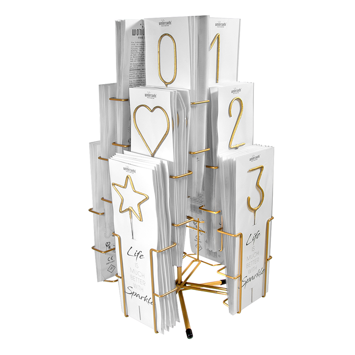 GIANT Sortiment 144 Wondercandle® Giant Life is much better with sparkle 498