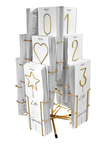GIANT Sortiment 144 Wondercandle® Giant Life is much better with sparkle 498