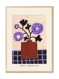 Madelen - Purple Ranuculus