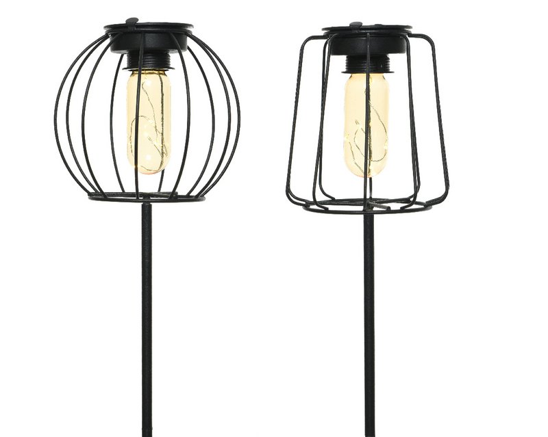 Lanterna solare LED su spina Ø13cm