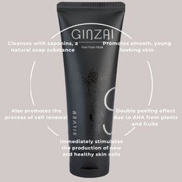 Peeling-Gesichtsmaske mit Ginseng