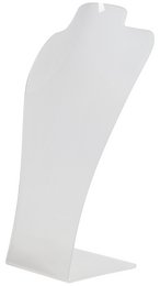 Popiersie akrylowe w kolorze białym, 30 cm x 18 cm x 9 cm