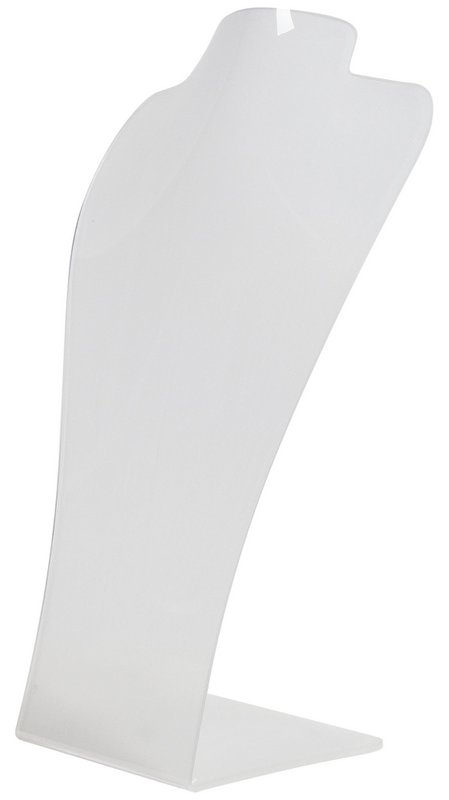 Popiersie akrylowe w kolorze białym, 30 cm x 18 cm x 9 cm