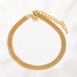 Andreas - Mesh Chain Necklace Gold