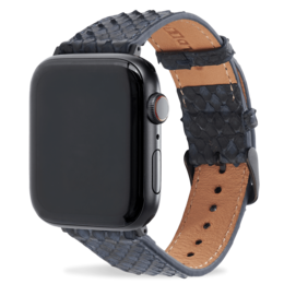 Apple Watch-rem Python marineblå (adapter sort)